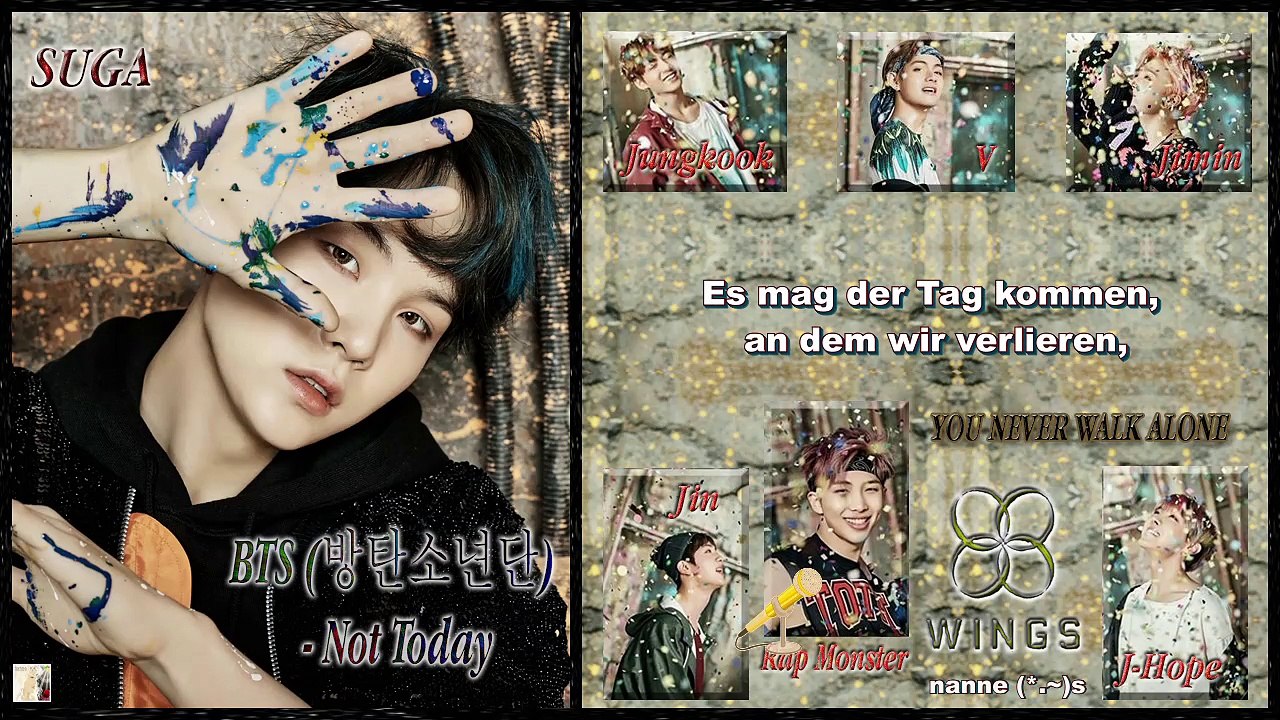 BTS - Not Today k-pop [gerrman Sub]