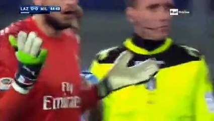 Lucas Biglia Goal Lazio 1 - 0 AC Milan SA 13-2-2017