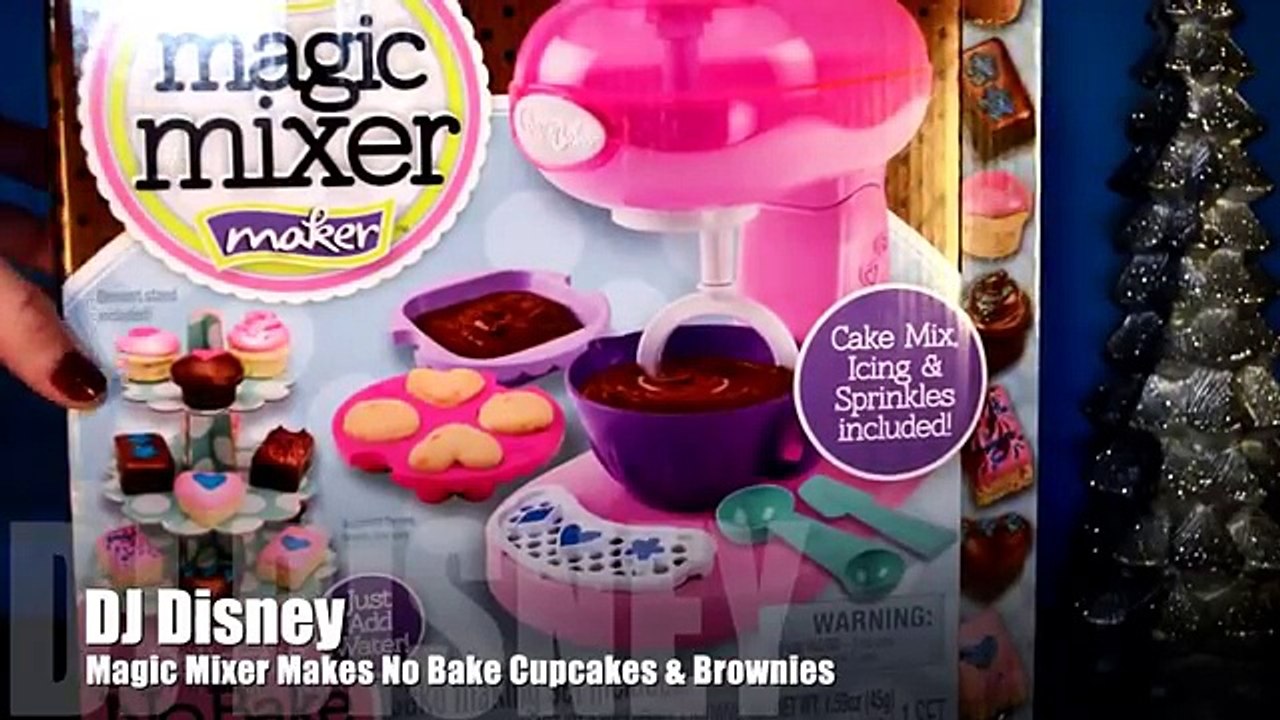 Cool Baker Magic Mixer Make Real No Bake Brownies & Cupcakes Desserts Toy Review