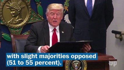 New polls show divide on Trump's travel ban