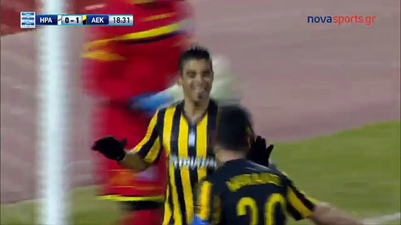 20η Αγ. ΗΡΑΚΛΗΣ - ΑΕΚ 2-2 13 ΦΕΒ 2017