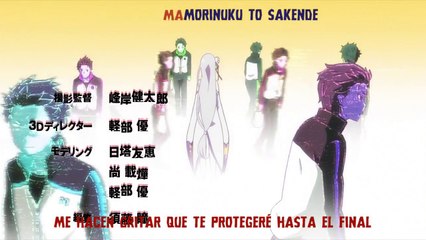 Re:Zero kara Hajimeru Isekai Seikatsu opening sub Español