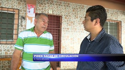 Piden sacar de circulacion a "Taxis Brujos"