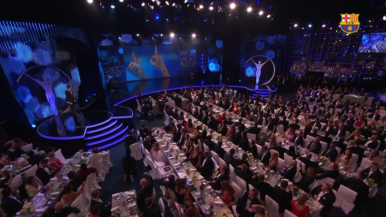 El FC Barcelona, galardonado en los premios Laureus