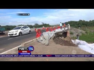 Kilometer 79 Tol Cipali Ambles, Jalur Menjadi Satu Arah dari Arah Jakarta - NET 16