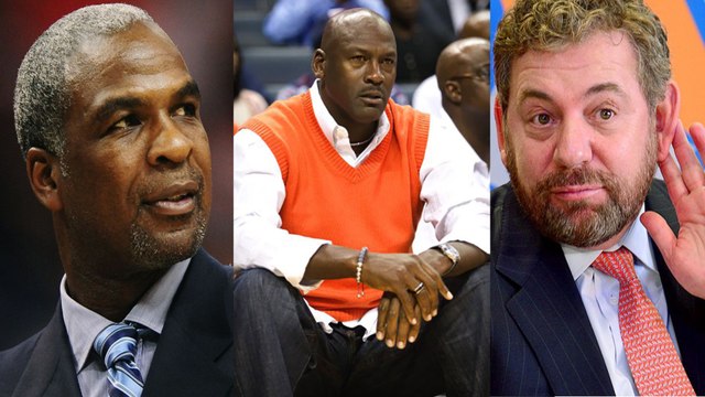 Michael Jordan SQUASHES Knicks Beef Between Charles Oakley and James Dolan, MSG Ban Lifted