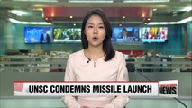 UNSC unanimously condemns N. Korea's ballistic missile test