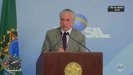 Temer afirma que desligará ministro que virar réu na Lava Jato