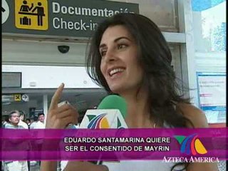 Eduardo Santamarina ¿Inseguro con Mayrin?