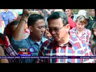 Ahok Blusukan ke Lokasi Rawan Banjir - NET 12
