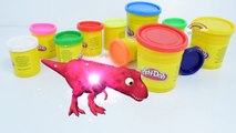 Dinosaurs Vs Gorilla Play Doh Toys for Kids | Fun Making Play Doh Gorilla Toys for Childre