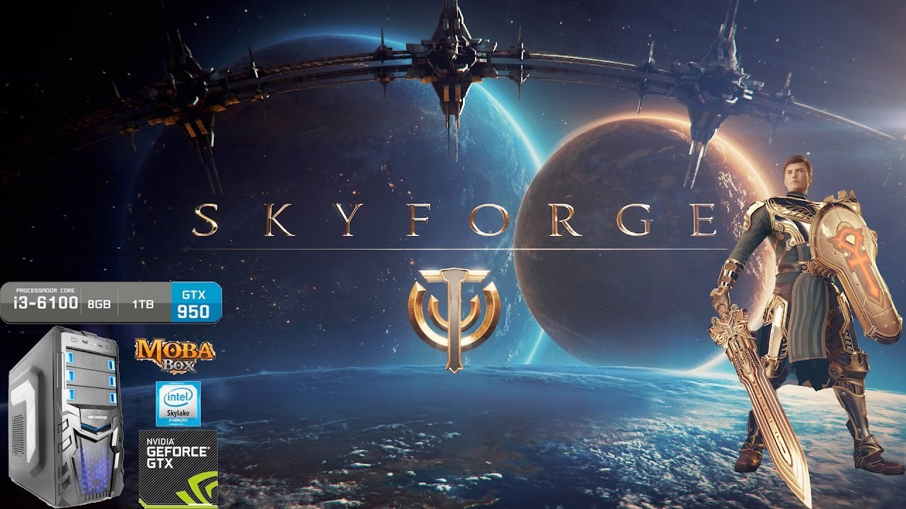Skyforge-(Moba Box) GTX 950+Intel Core I3-6100