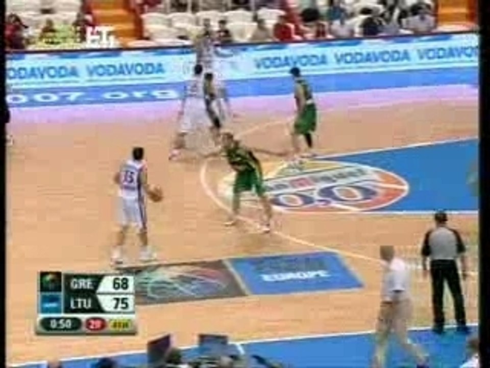 Last minute Lithouania-Greece 78-69 eurobasket2007