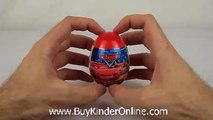 Дисней автомобили супер сюрприз яйцо распаковка! Конфеты Наклейки Игрушка Пластиковые Яйца! Купить их в США!