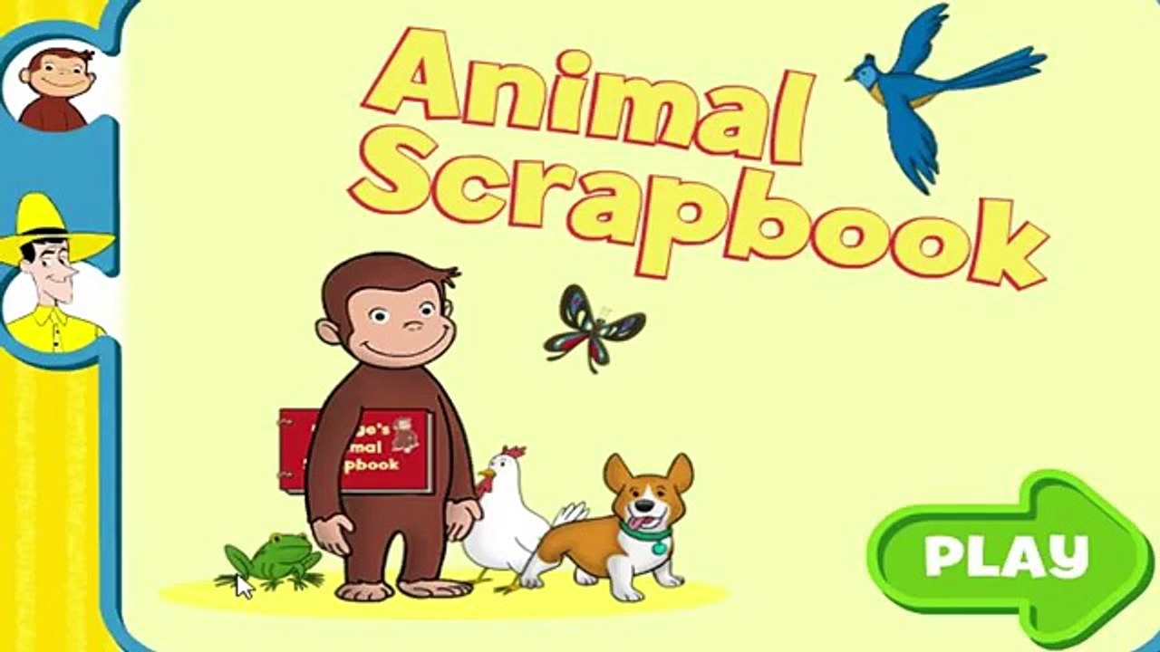 Curious George Animal Scrapbook - Curious George Games