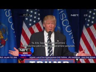 Donald Trump dan Hillary Clinton Saling Tuding dan Menjatuhkan - NET16