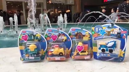 Cars for Kids - Robocar Poli Die-Cast Robots & Construction Truck Toys Unboxing and Play - 로보카폴리 장난감