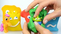 Emotions Play doh Surprise eggs Minions Donald Duck Disney Toys Peppa pig mlp