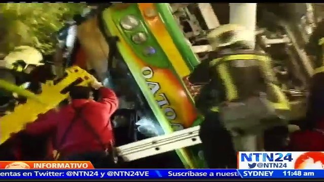 Volcada de un autobús turístico deja 32 personas muertas y 13 heridas en Taiwán