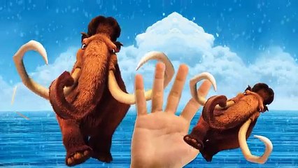 Finger Family Children Nursery Rhymes Ice Age Full Cartoons | Finger Family Rhymes For Children