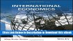 [Read Book] International Economics, Binder Ready Version Mobi