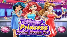 Disney Princess Prom Dress Up Princess Ariel, Belle, Jasmine Dress Up Game