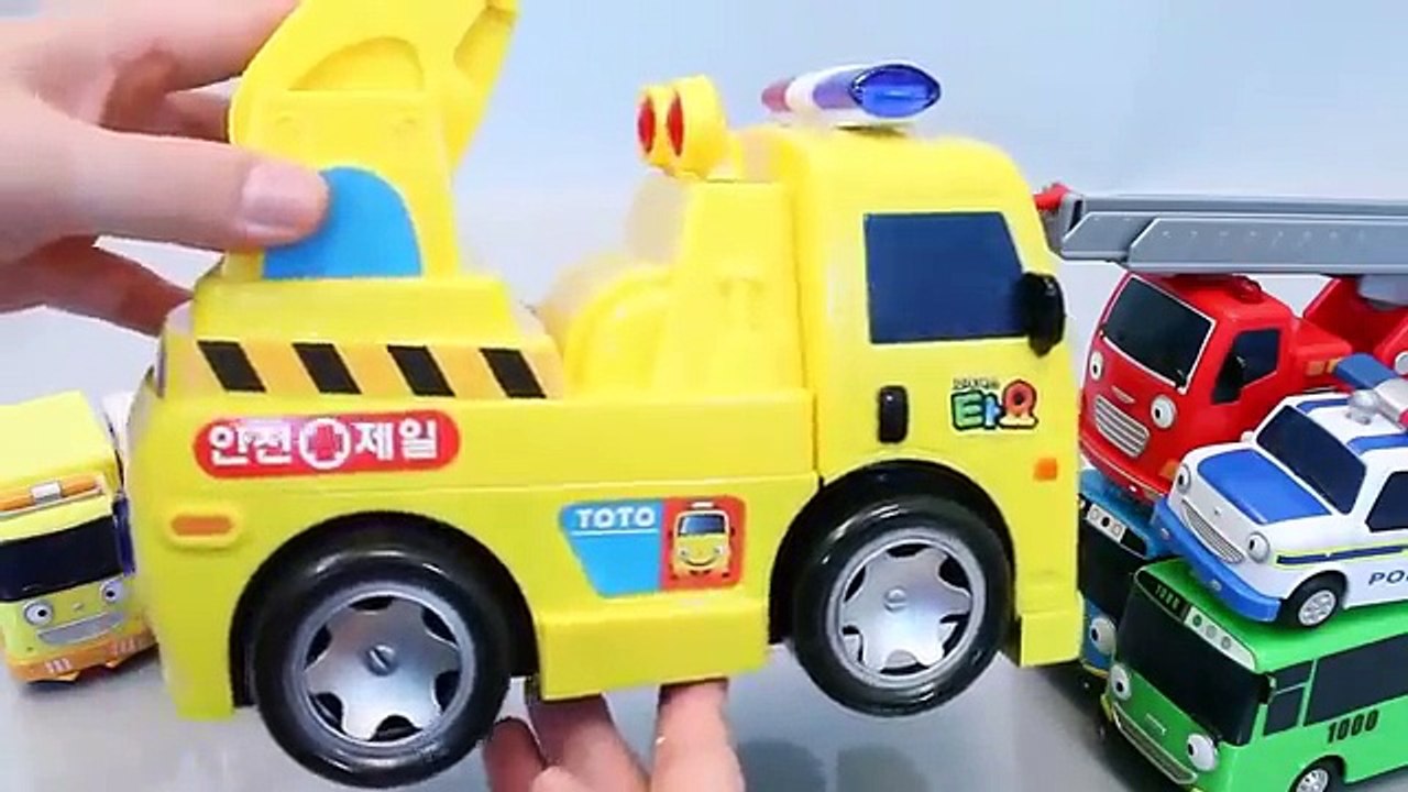 Tayo the Little Bus Garage Station Toys Playset - тайо маленький автобус Игрушки