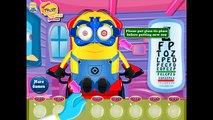 NEW мультик онлайн для девочек и мальчиков—Миньон забота о глазах—Игры для детей
