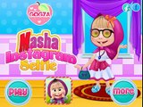 Masha and The Bear: Masha Instagram Selfie- Masha dressup Disney Princess- Newborn Game & baby Games