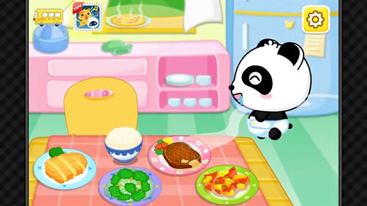 Healthy Eater Panda games Babybus - Android gam...