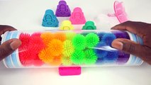 Frozen Elsa Anna Molds Glitter Playdough Hand bags Molds Sparkle Play Doh Kids Play