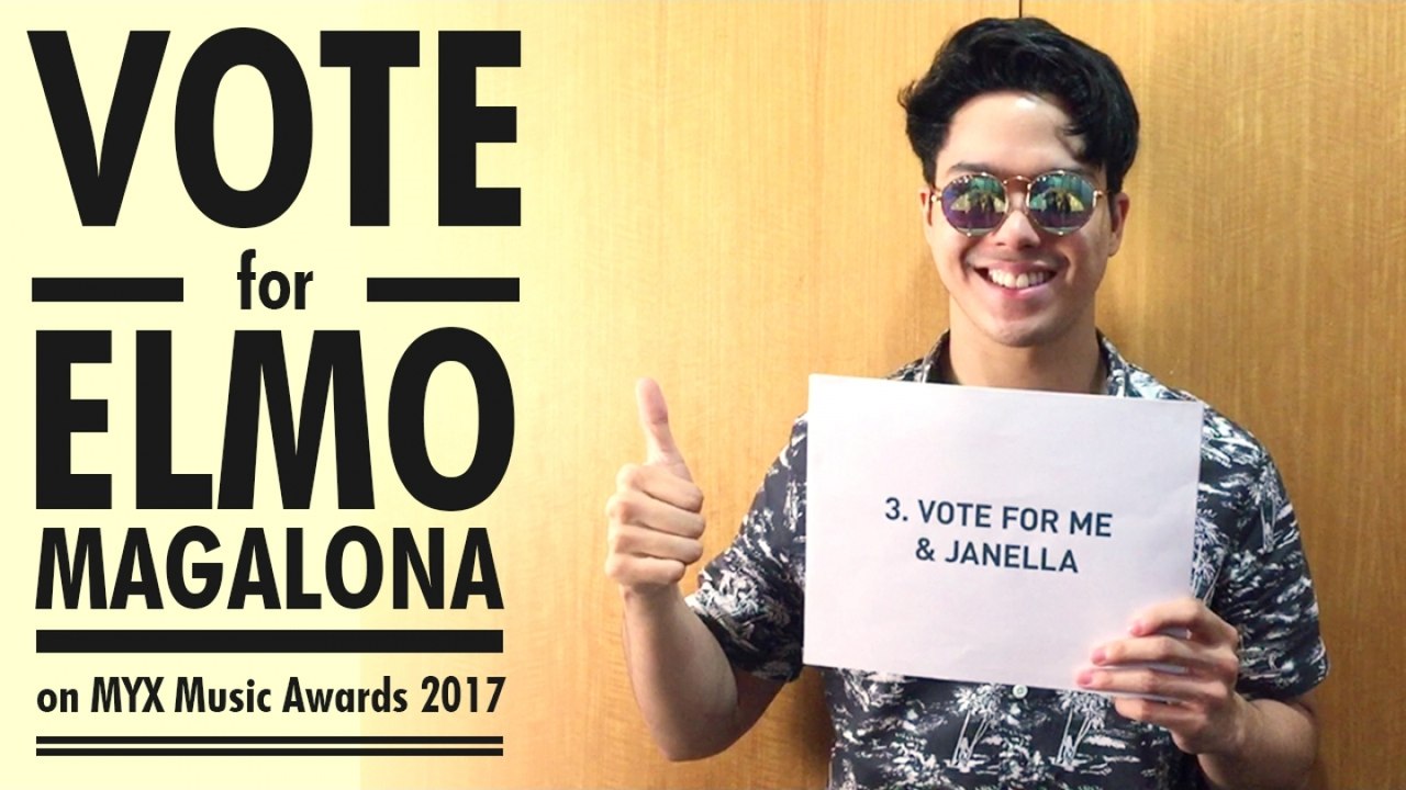 Elmo - Vote for Elmo Magalona on MYX Music Awards 2017!