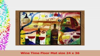 Wine Time Floor Mat size 24 x 36 b152d3da