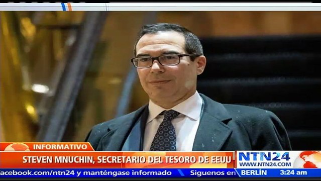 Steven Mnuchin es el nuevo secretario del Tesoro en el Gobierno del presidente Donald Trump
