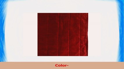 Download Video: Saffron Poly Silk Rectangle Burgundy New Long Silk Decorative Table Runner Cloth Burgundy 1a5488da