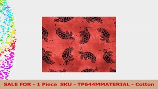 Cotton Red Turtle Printed Wall Décor Tapestry Table Runner Cloth Large India 90 X 84 Gift 2607dab6