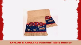 TAYLOR  COULTAS Patriotic Table Runner 3426bd6a