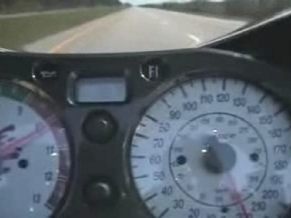 Suzuki Gsxr 1300 Hayabusa à + de 350 kmh