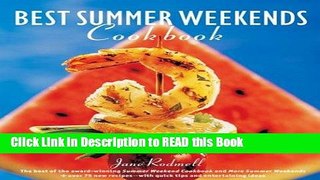 Read Book Best Summer Weekends Cookbook Full Online