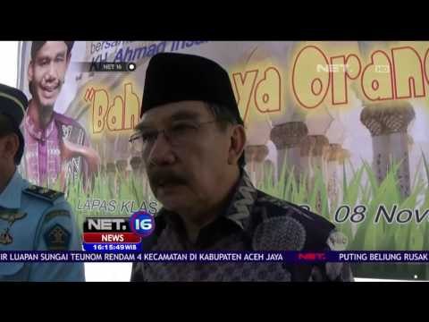 Antasari Azhar Adakan Tasyakuran Bersama Narapidana Jelang Bebas Bersyarat - NET16