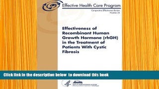 Audiobook  Effectiveness of Recombinant Human Growth Hormone (rhGH) in the Treatment of Patients