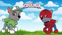 #PawPatrol Avengers Rocky, #Spider-Man Civil War | Superheroes Kids #Animation