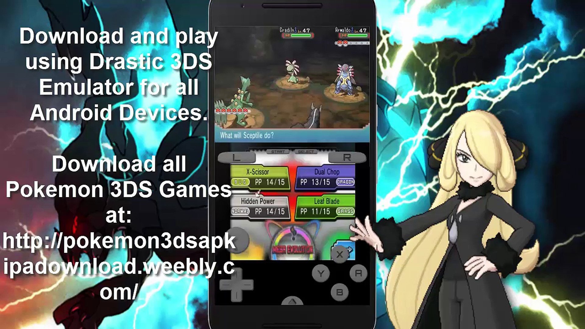 How to run Pokémon Alpha Sapphire in Android using 3DS Emulator - Dailymotion