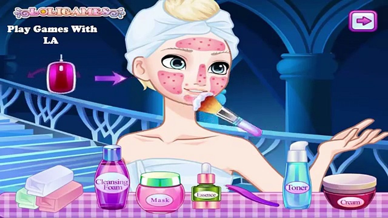 Elsa Total Makeover - Disney Frozen Elsa Make Up and Makeover Games for Girls 2016 HD