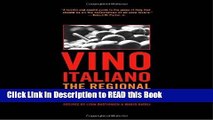 PDF Online Vino Italiano: The Regional Wines of Italy Full Online