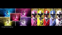 Preview Power Rangers Ninja Steel/ Ninninger First Morph Split Screen (PR and Sentai version)