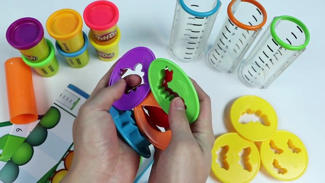 PLAY DOH Shape and Learn Playset - Best Learning Counting & Colors for Children Video!-o9_WKuFTKag