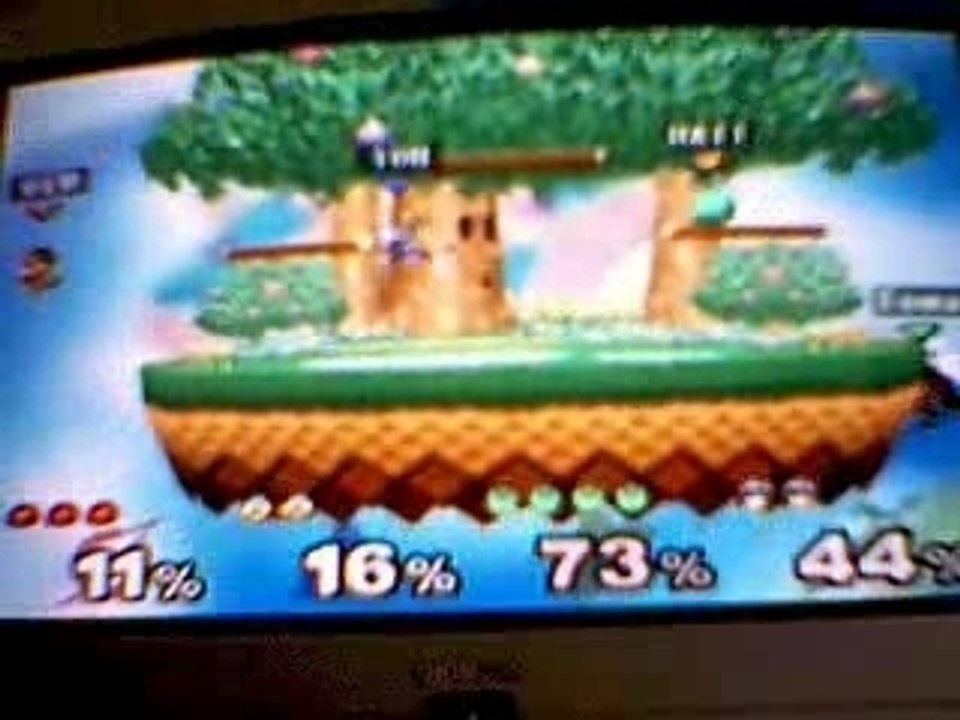 Gem combat a quatre.(4)(SSBM.)