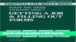 [PDF] Getting a Job and Filling Out Forms: Essential Life Skills (Essential Life Skills (NTC))