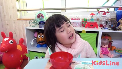 ラーメン屋さんごっこ めん料理セット チョコやきそば こうくんねみちゃん Play Ramen shop-TkP8fYphLqk